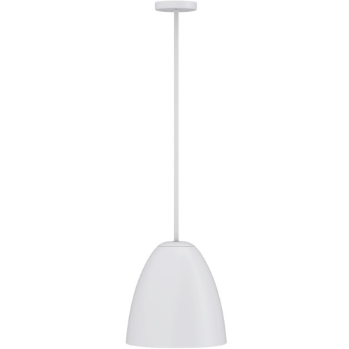 AtlasIED FP-8ST-W 8" IsoFlare Premium 180° Pendant Subwoofer - White
