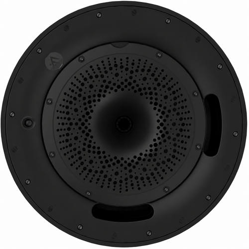 AtlasIED FP-8ST-B 8" IsoFlare Premium 180° Pendant Subwoofer - Black