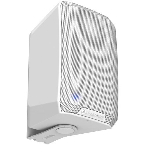 AtlasIED FS-4D-W 4" Dante PoE++ IsoFlare Premium Surface Mount Loudspeakers - White Pair