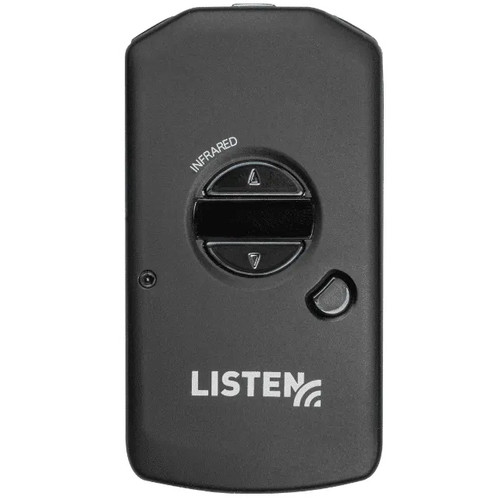 Listen Tech LR-5200T-IR-P1 ListenIR TAA Advanced Intelligent DSP Infrared Assistive Listening Receiver Package