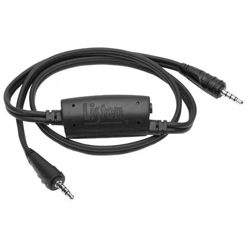 Listen Tech LR-5200T-IR-P1 ListenIR TAA Advanced Intelligent DSP Infrared Assistive Listening Receiver Package