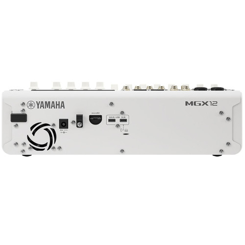 Yamaha MGX12 18-Channel Digital Mixing Console with Audio Interface - White
