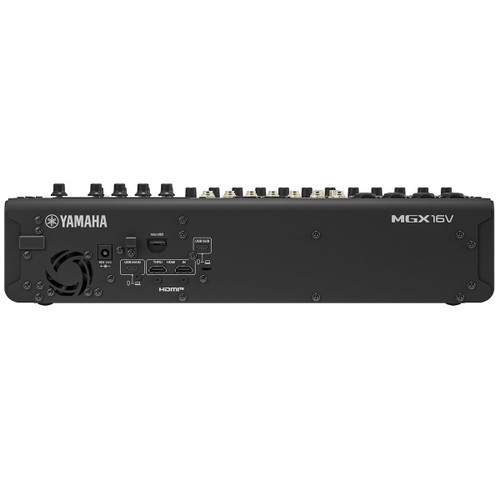 Yamaha MGX16V 22-Channel Digital Mixing Console with Video Interface - Black