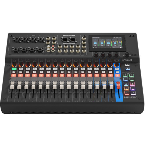 Yamaha MGX16V 22-Channel Digital Mixing Console with Video Interface - Black