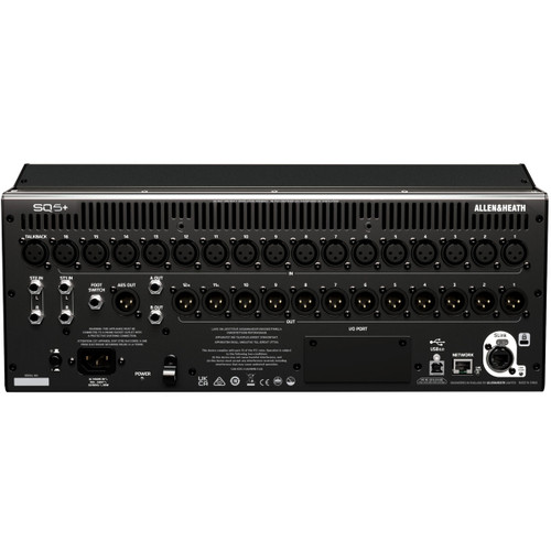 Allen and Heath SQ5 Rear
