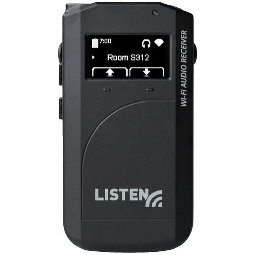Listen Tech LWS-04B-W1 ListenWIFI 2-Channel Wi-Fi Assistive Listening System with 4 Receivers