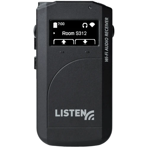 Listen Tech LWS-02B-W1 ListenWIFI 2-Channel Wi-Fi Assistive Listening System with 2 Receivers