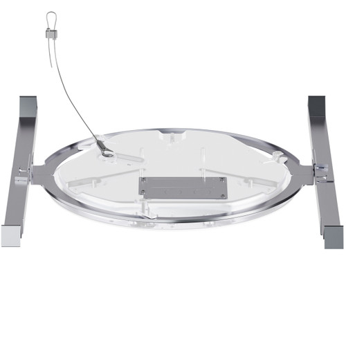 Sennheiser TeamConnect Ceiling M Plus F-B Flush Mount Beamforming Ceiling Array Microphone with TruVoicelift - Black