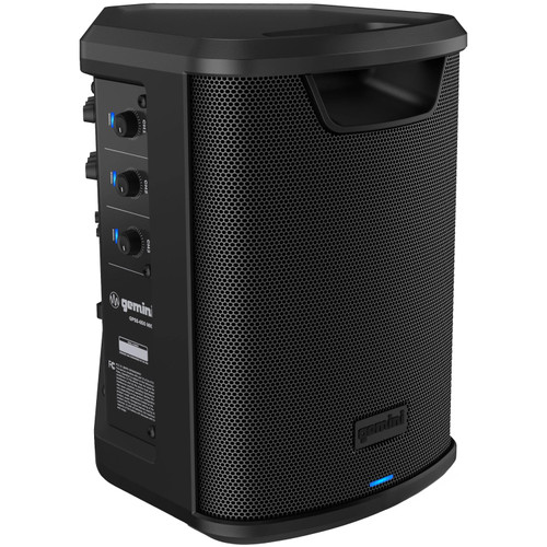Gemini GPSS-650 MKII 6.5-Inch 400W Portable Rechargeable Bluetooth PA Speaker