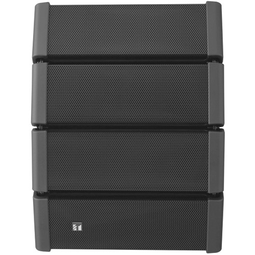 TOA HX-5B 2-Way 600W Indoor Compact Array Speaker with Adjustable 15° to 60° Dispersion - Black