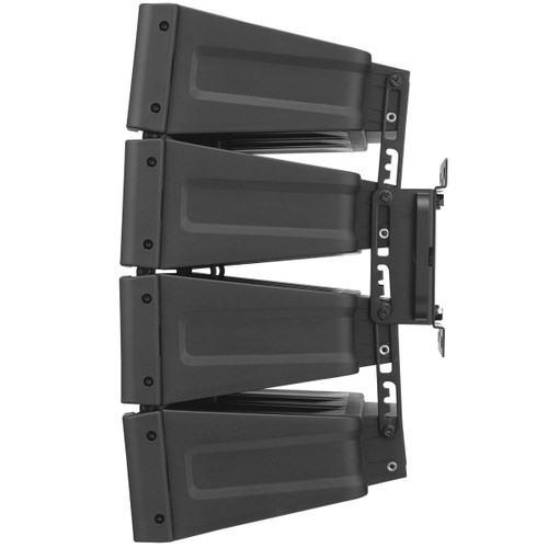 TOA HX-5B 2-Way 600W Indoor Compact Array Speaker with Adjustable 15° to 60° Dispersion - Black