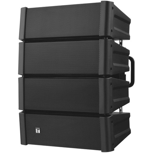 TOA HX-5B 2-Way 600W Indoor Compact Array Speaker with Adjustable 15° to 60° Dispersion - Black