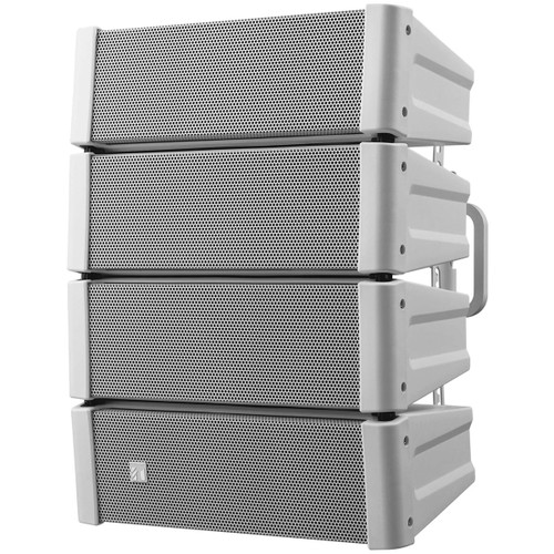 TOA HX-5W 2-Way 600W Indoor Compact Array Speaker with Adjustable 15° to 60° Dispersion - White