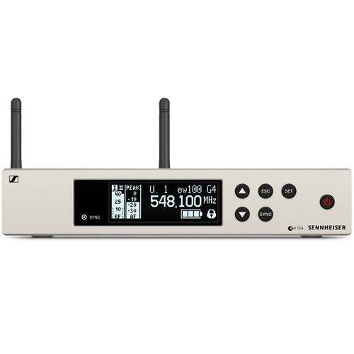 Sennheiser ew 100 G4-845-S Wireless Dynamic Supercardioid Handheld Microphone System (Discontinued)