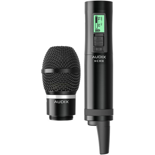 Audix NCHHTH NovaCore UHF Digital Wireless Handheld Transmitter with NCTH Tight Hypercardioid Capsule (494 - 542 MHz)