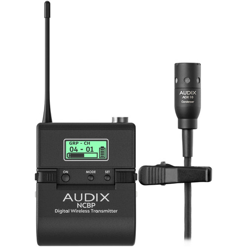 Audix NCBPADX10 NovaCore UHF Digital Wireless Bodypack Transmitter