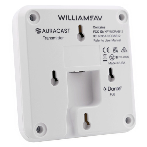 Williams AV BA SYS4 Infinium Flex Assistive Listening Bundle with FM, Wi-Fi, Auracast Broadcast Audio and Dante