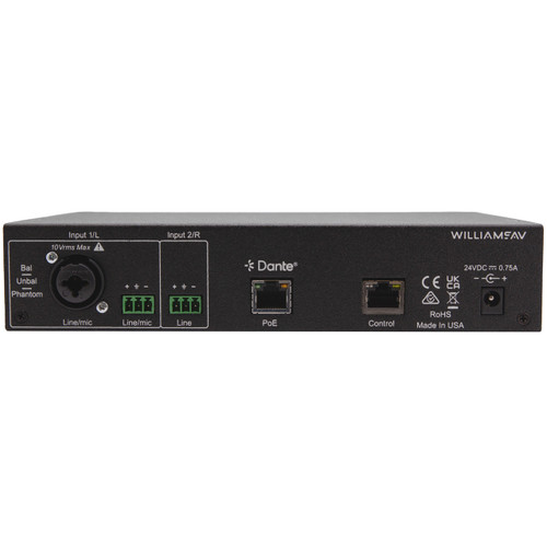 Williams AV BA SYS5 Infinium Flex Assistive Listening System with FM, Wi-Fi, Auracast Broadcast Audio and Dante