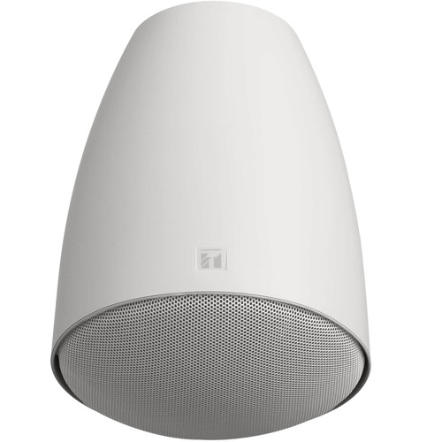 TOA PE-604WU 5" 2-Way 60W 25V/70V/100V/8Ω Bass Reflex Pendant Speaker - White