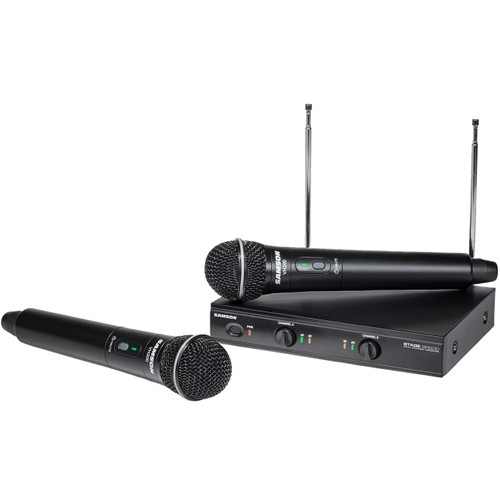 Samson Stage 200 Dual-Channel VHF Wireless System