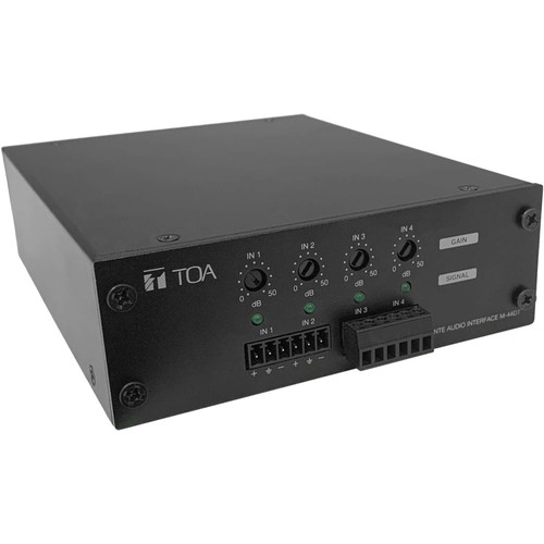 TOA M-44DT-AM Dante Audio Interface