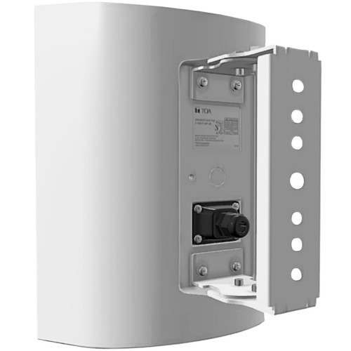TOA F-08WT-WP-UE 8" IP65 Weatherproof 2-Way 70V/100V/8-Ohm Surface Mount Speaker - White