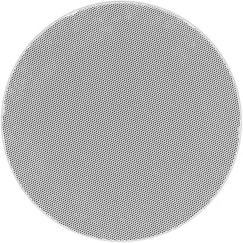 TOA PC-2360 6" 6W 70V/100V Spring Clamp Ceiling Speaker with Dust Cover and Push Wire Connection