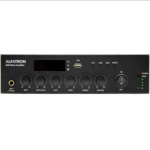 Alfatron ALF-60W-UB 60W Class-D Mixer Amplifier