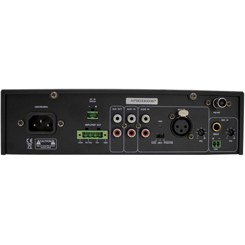 Alfatron ALF-120W-UB Back