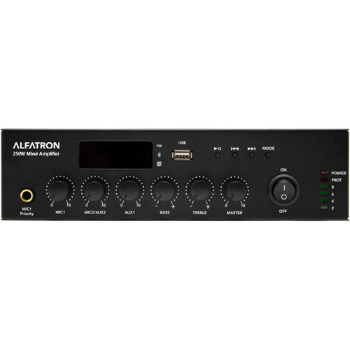 Alfatron ALF-250W-UB 250W Class-D Mixer Amplifier