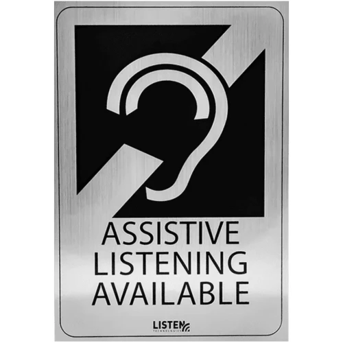 LA-304 Assistive Listening Notification Signage Kit