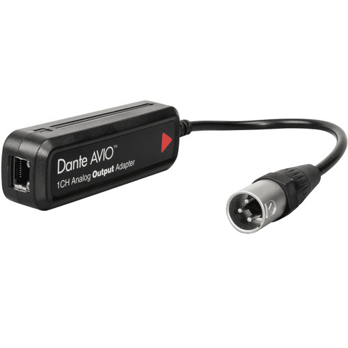 LA-465 Dante 1-Channel Output XLR Adapter