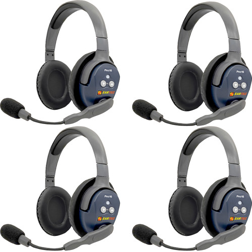 Eartec UltraLITE PRO16 4 Double Headsets