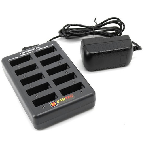 Eartec CHLX10E 10-Port Battery Charger