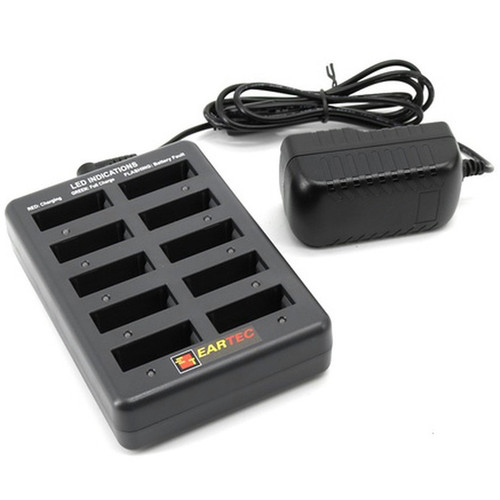 Eartec CHLX10E 10-Port Battery Charger