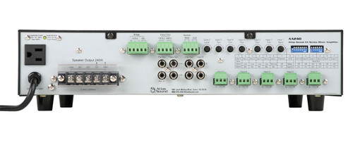 Stadium Sound System with 3 AtlasIED Paging Horns, 2 All-Weather Loudspeakers and Mixer Amplifier