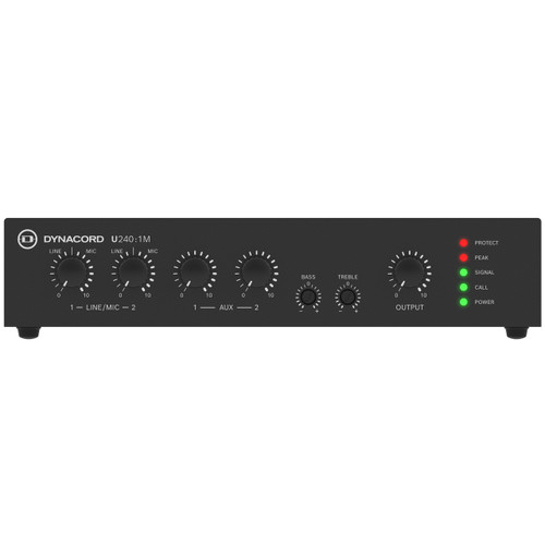 Dynacord U240:1M 240W Single-Channel Mixer Amplifier (Open Box)