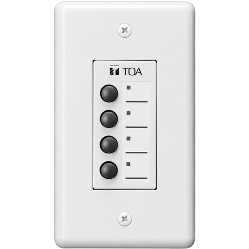 TOA ZM-9011 4-Button Assignable Remote Control Panel