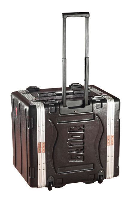 Gator GRR-8PL-US Powered Rolling 8U Audio Rack
