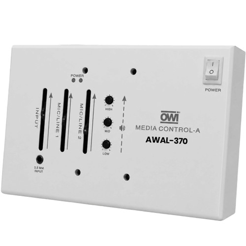 OWI AWAL-370 60W 70V 3-Input Amplifier