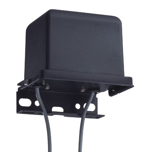 Public Address Sound System with 2 TOA Indoor Outdoor Variable Dispersion Speakers and Atlas Sound Bi-Ax Horn