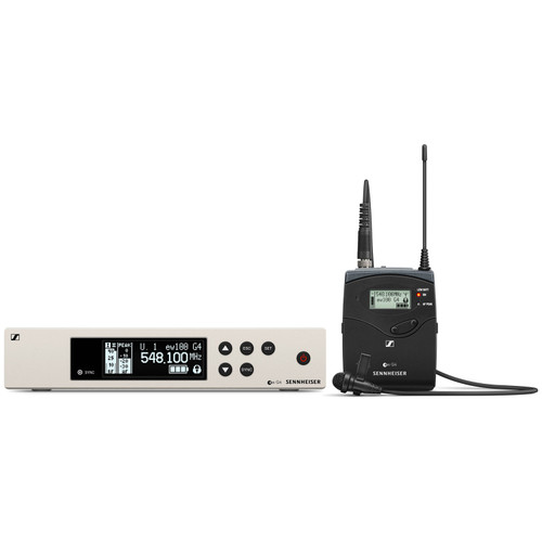 Sennheiser ew 100 G4-ME2 Wireless Omni-Directional Lavalier Microphone System (Discontinued)