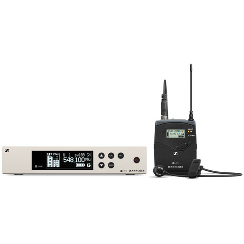Sennheiser ew 100 G4-ME4 Wireless Cardioid Lavalier Microphone System (Discontinued)