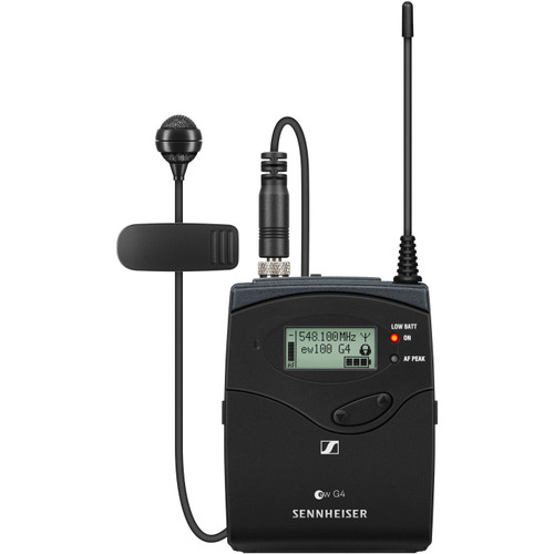Sennheiser ew 100 G4-ME4 Wireless Cardioid Lavalier Microphone System (Discontinued)