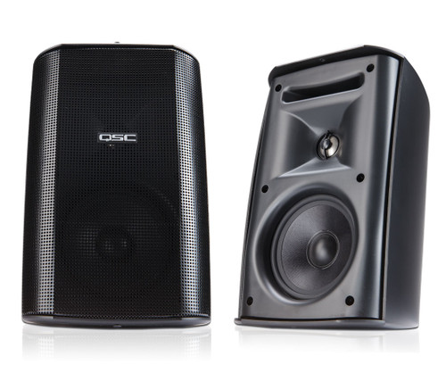 QSC AD-S52 AcousticDesign 5.25 inch 2 Way Wall Mount Loudspeaker - Pair (Discontinued)