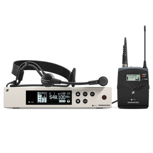 Sennheiser ew 100 G4-ME3 Wireless Cardioid Headset Microphone System (Discontinued)