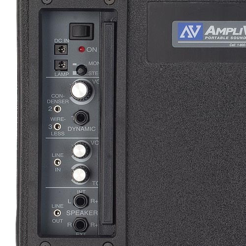 AmpliVox SW222 Audio Portable Buddy PA System with Wireless Lapel and Headset Microphones (Discontinued)