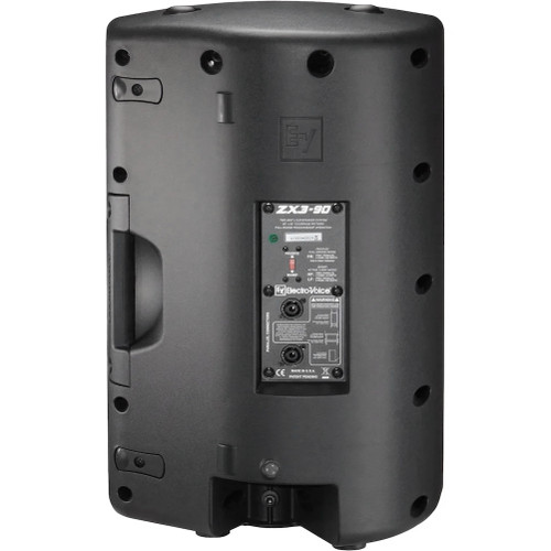 Electro-Voice ZX3-90B 12" 2-Way Full-Range 2400W Passive Loudspeaker with 90° x 50° Coverage - Black