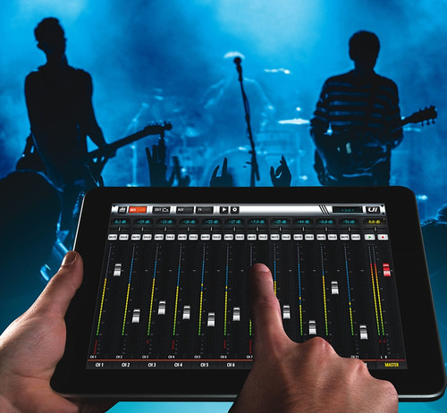 Soundcraft Ui16 Tablet/PC/Smartphone Controlled Digital Mixer with Wi-Fi