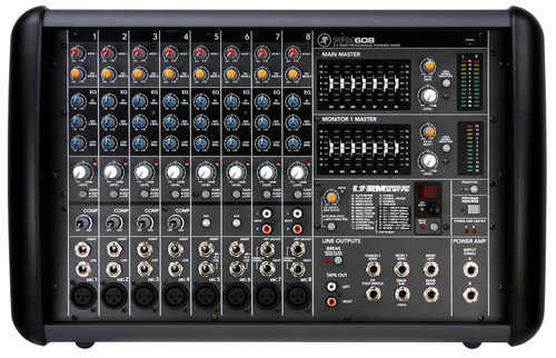 Mackie PPM608 8-Channel Professional Powered Mixer (Discontinued)